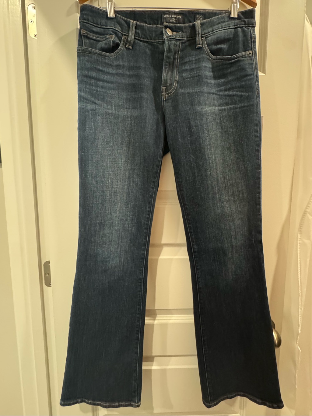 Lucky Brand Womens Dark Indigo Bootcut Jeans